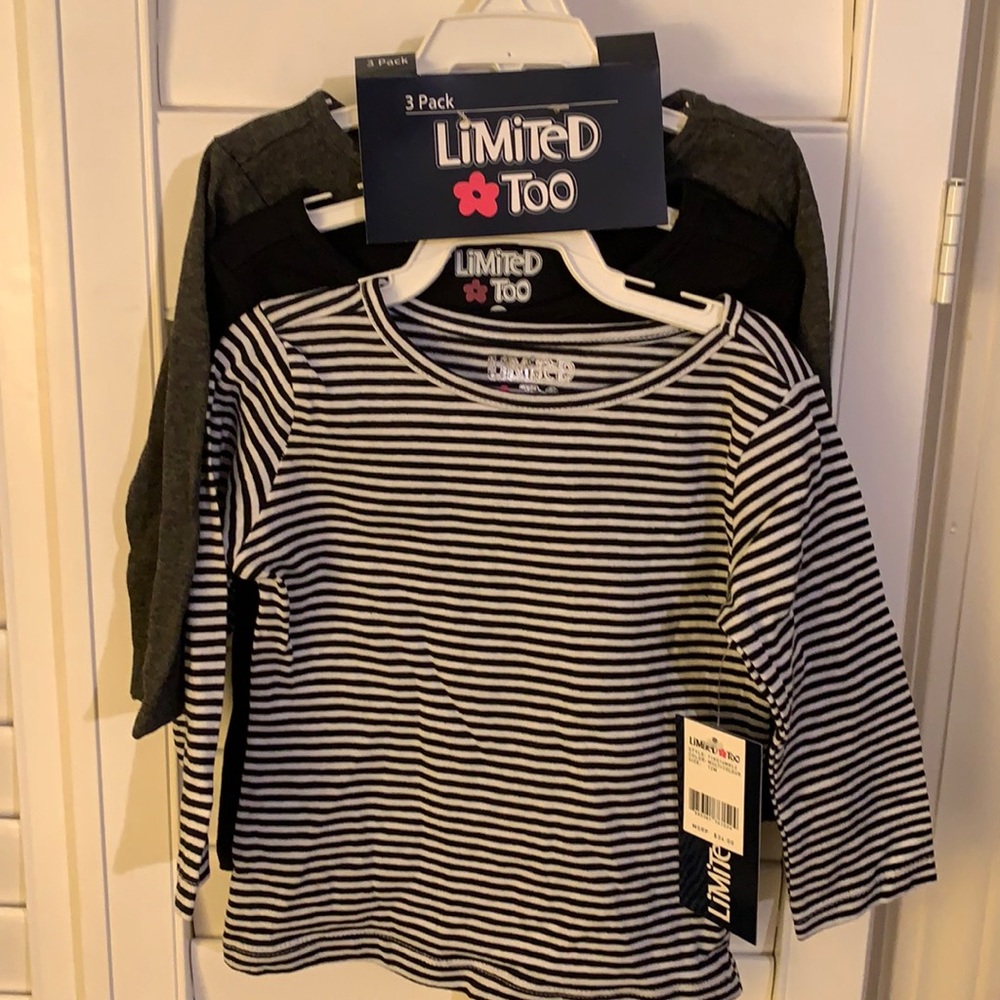 3 pack. Limited Too tops.
